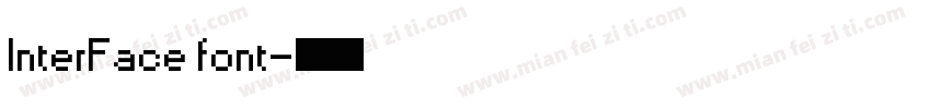 InterFace font字体转换